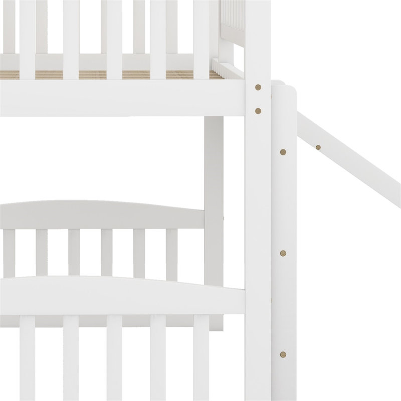 Jette Kids Loft Bed, White