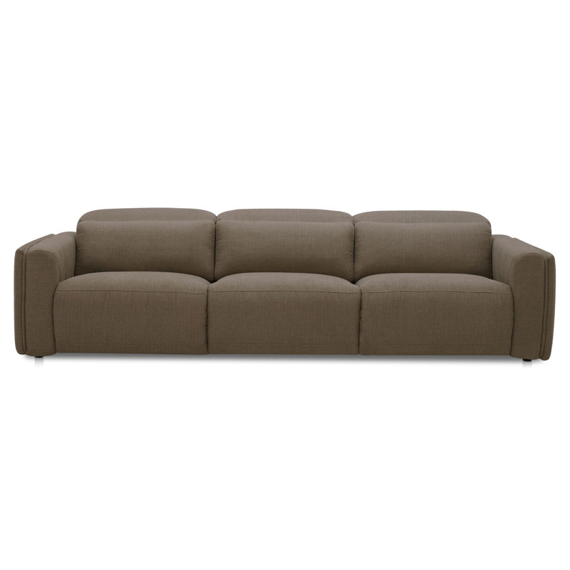 Wilder Power Recliner Sofa Soft Taupe, Tan