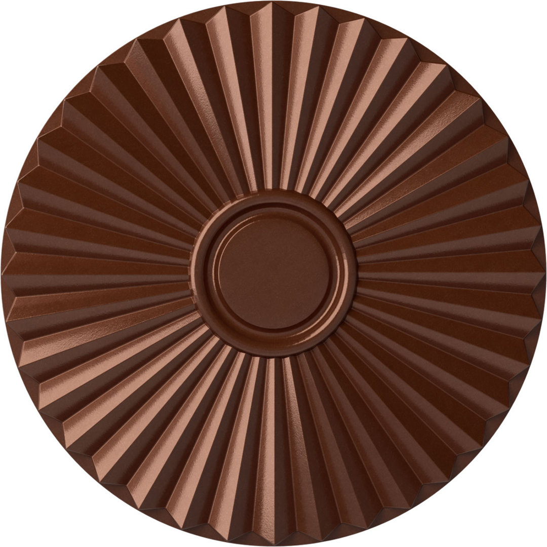 Endurathane Shakuras Ceiling Medallion, 19 3/4"OD x 1 3/8"P (For Canopies up to 5") Ekena Millwork 