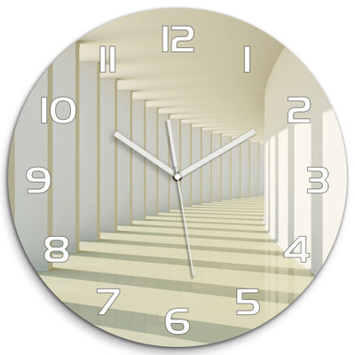 Joandry Glass Wall Clock