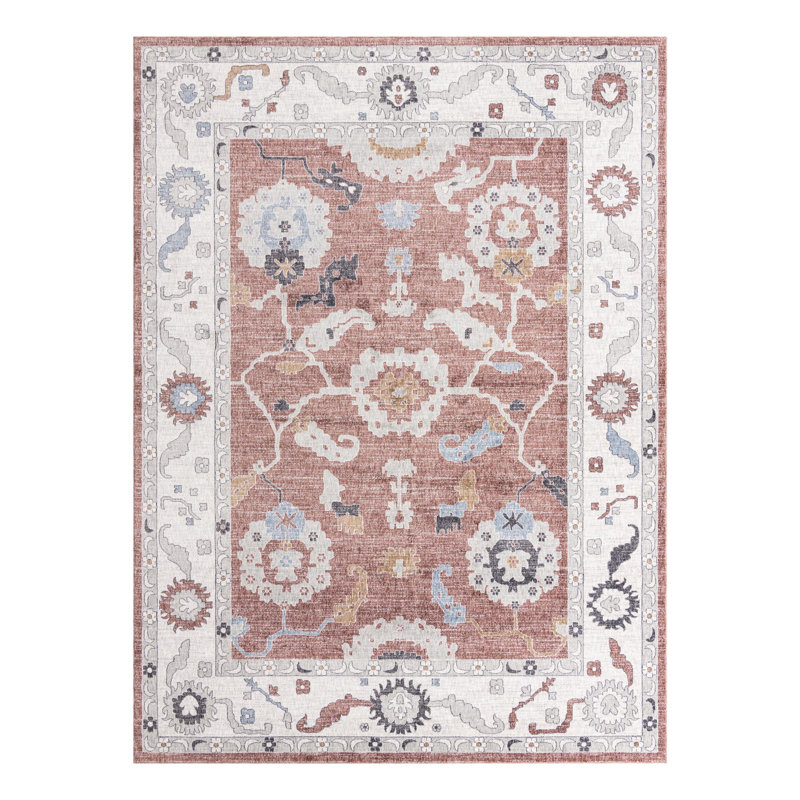 Erica Floral Indoor Rug, Rectangle 10' x 13'