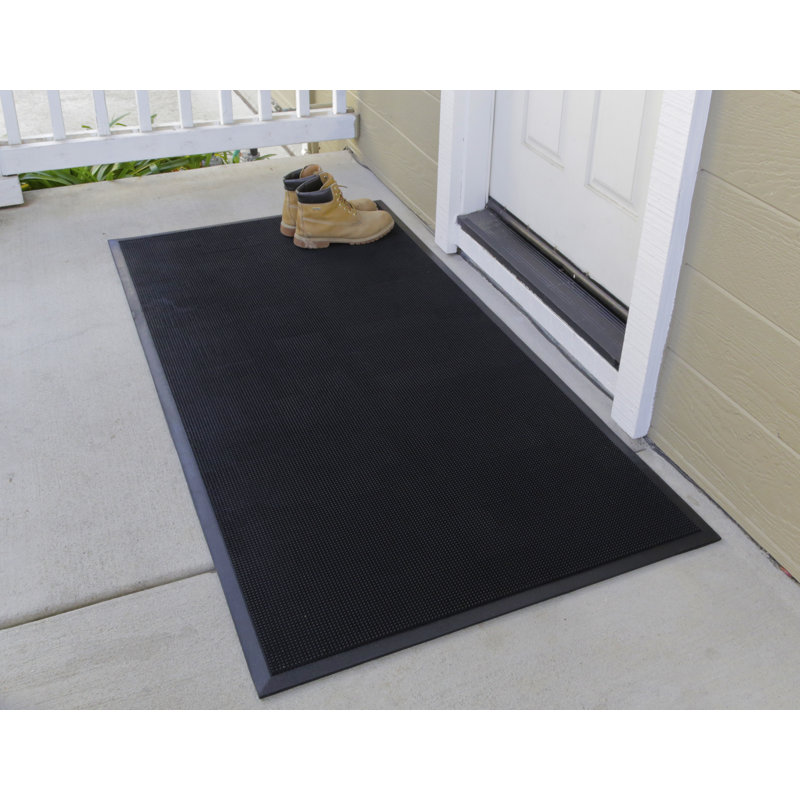 Tapis de porte d'extérieur Burke, Rectangle 3 pi x 6 pi