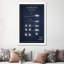 Toothbrush Navy Blue Patent Blueprint by Aged Pixel - Floater Frame Print on Canvas-758087182-758087183