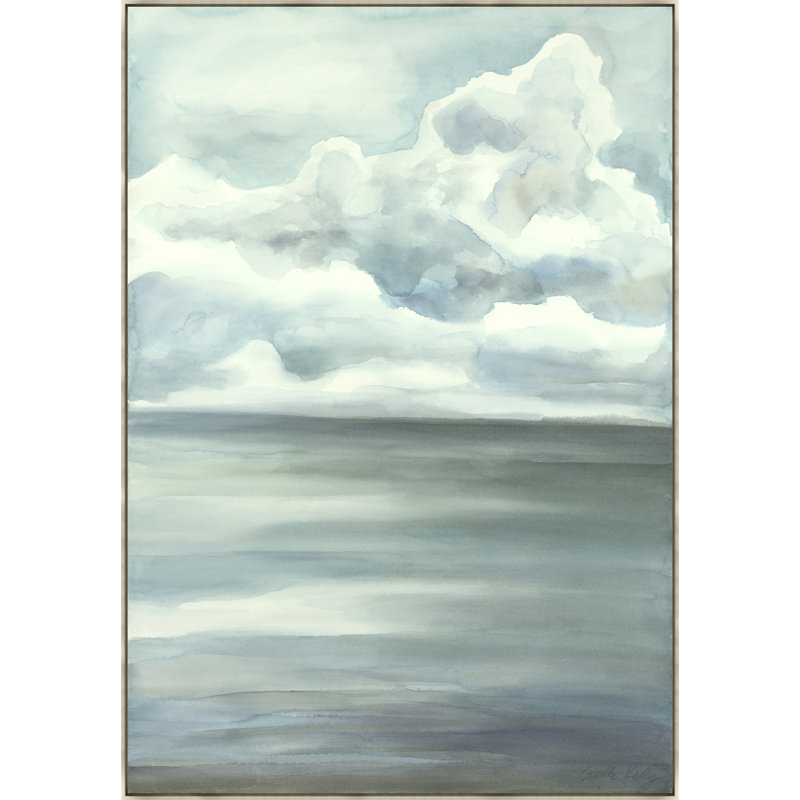 Giselle Kelly " Discovery II " by Giselle Kelly, 59.5" H x 41.5" W, Glass Coat