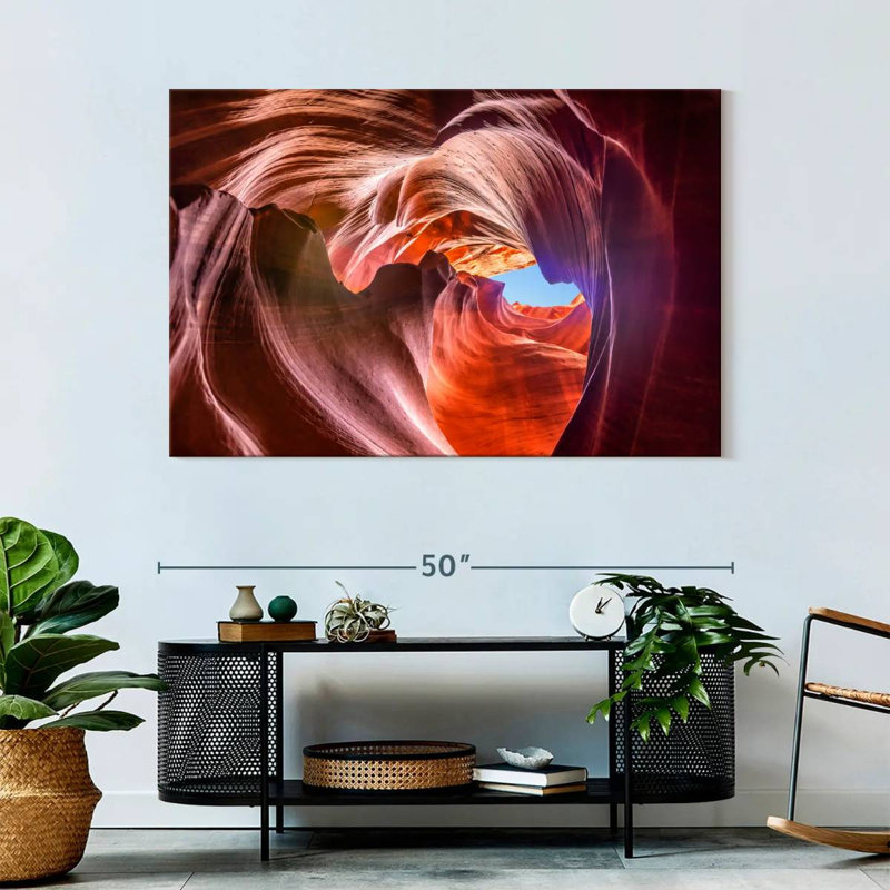 Alvord tourbillon supérieur Antelope Canyon, H 32 po x l 48 po