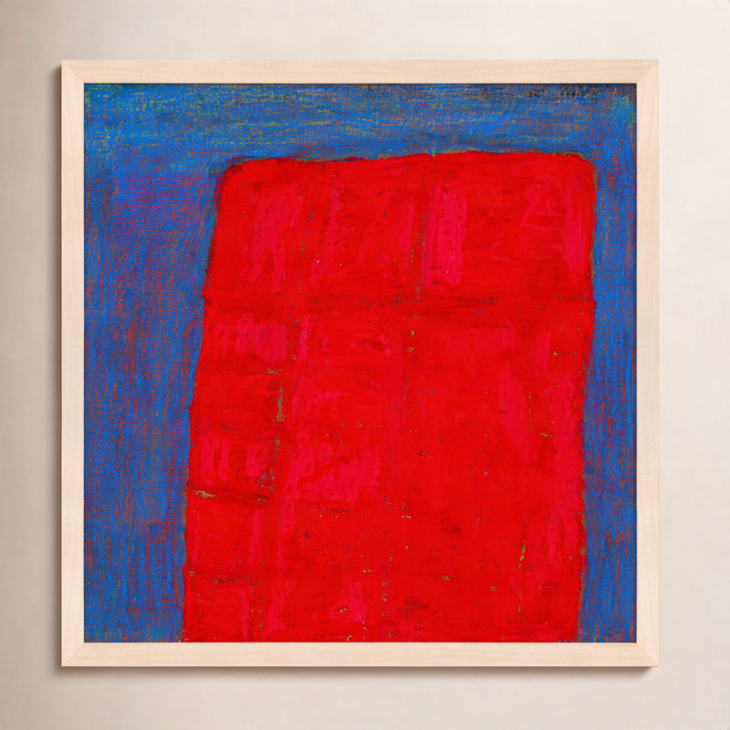 Beacon Print by Stephanie Dennis, 16" H x 16" W  x 1.25" D, Maple