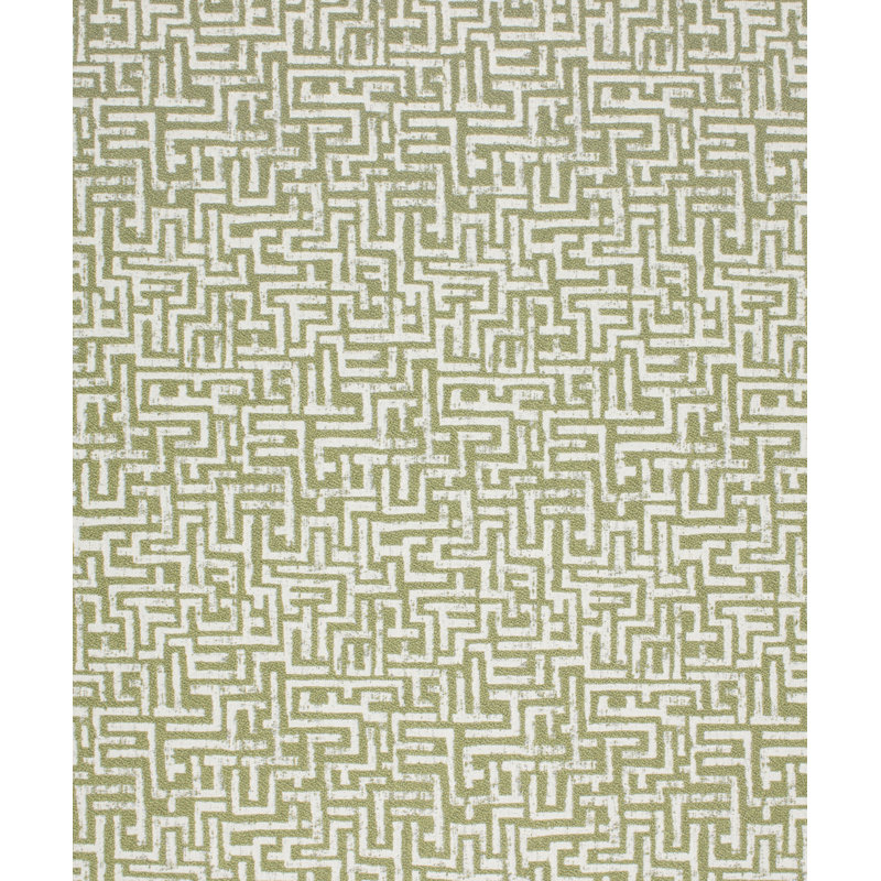 Tissu Derby, Green/White