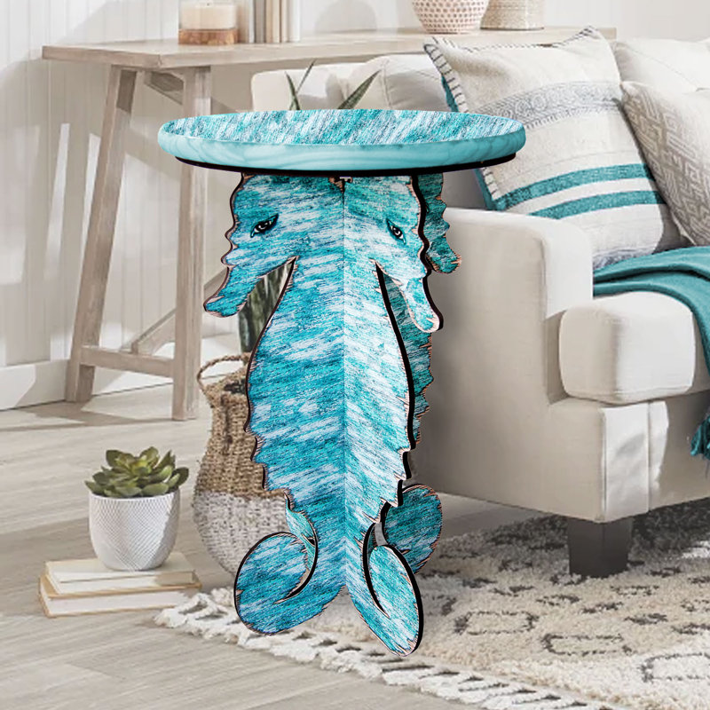 Summer-Louise Solid Wood End Table