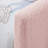 Twin Size Upholstered Platform Bed With Cute Rabbit Ear Shaped Headboard, With Safety Rail And Pocket, Boucle Fabric, Pink-1786736196