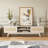 Mid Century Modern Tv Stand With Sliding Doors-80888460-110848479