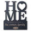 Home Is Where The Heart Is Plaque en bois avec personnalisation personnalisée gravée au laser en bois noir | Un souvenir unique | Grand cadeau de pendaison de crémaillère | 9,75 po x 11,25 po-503116673