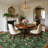 Area Rug for Living Room, Vintage Floral Rug, Washable Non Slip & Low Pile Carpet for Living Room, Bedroom, Dining Room-1847535389-1847535362