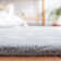 Hodgson Hand Tufted Wool/Viscose Floral Rug in Blue/Ivory