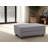 Oeiras Gray Ottoman