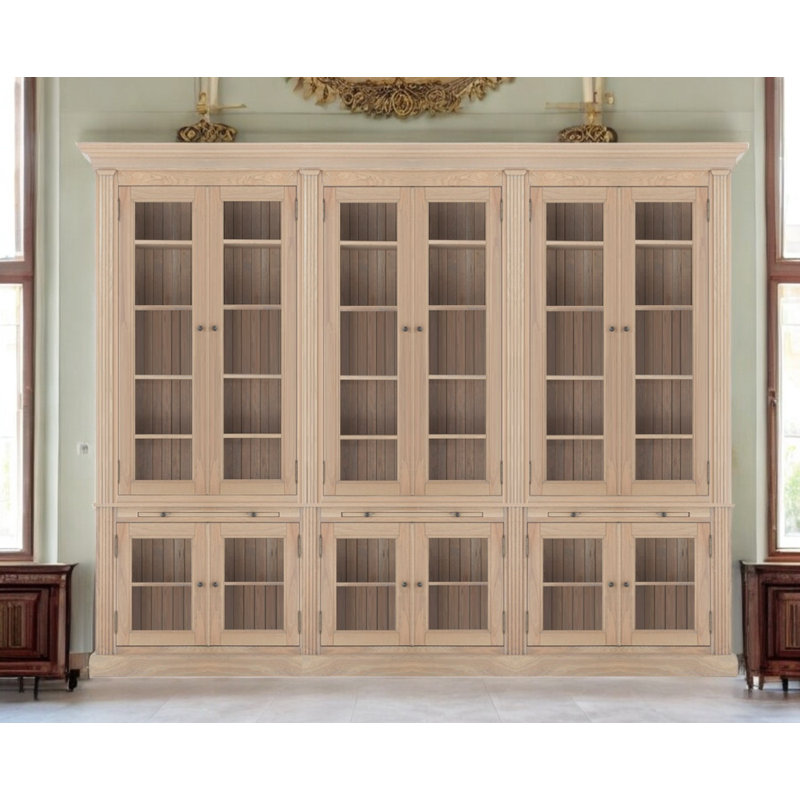 Amali 609.6cm H x 762cm W Library Bookcase