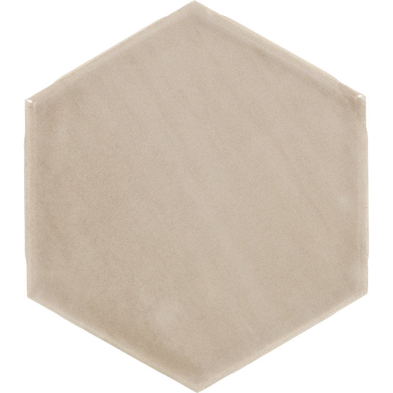 Daltile Mesmerist 4" Hexagon Glazed Ceramic Wall Tile (30 PCS Per Carton) (3.00 SQFT Per Carton), Trance