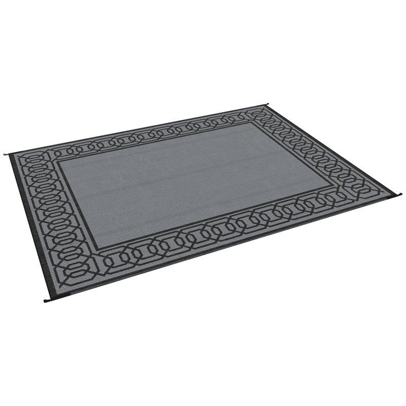 Outsunny Reversible Outdoor Rug