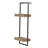 Industrial Style Wall Shelf With Two Shelves