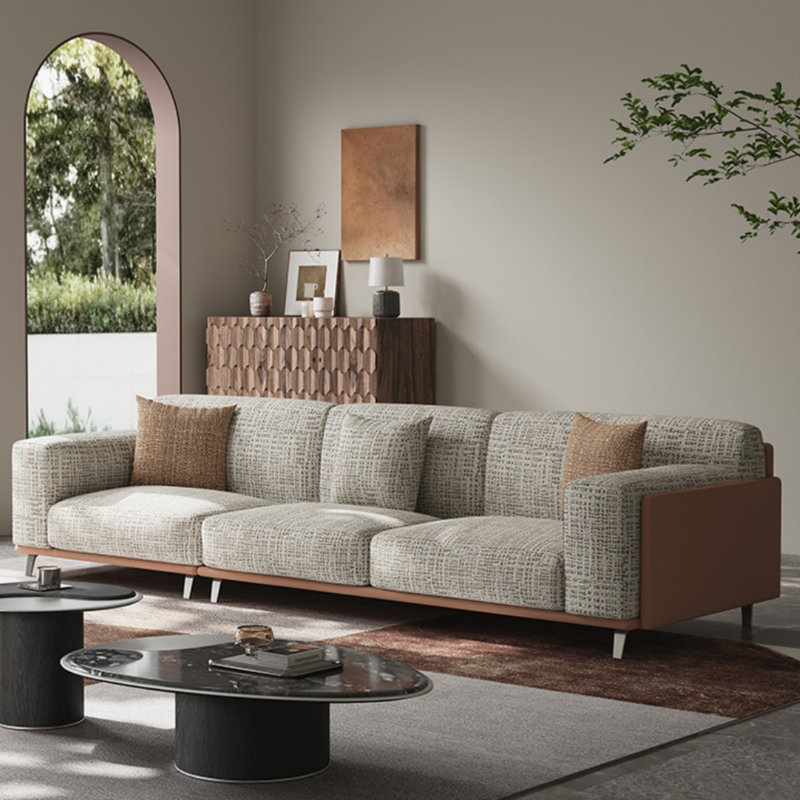 Canapé haut de gamme minimaliste en tissu