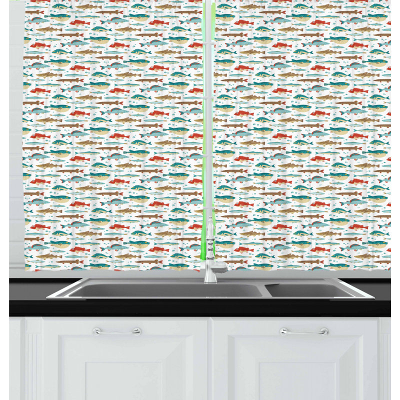Tailored Kitchen Curtain