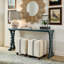 Console en bois massif American Light Luxury-130122864-130122857-130122860-130122855