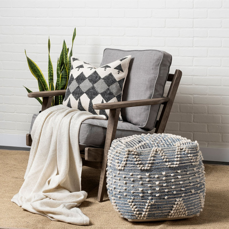 Abdiel Upholstered Pouf