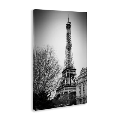 Art mural sur toile de la Tour Eiffel, conception par CAD Designs