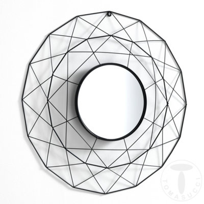 Shuff Metal Flat Wall Mirror