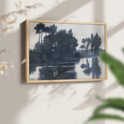 Paysages rétro-DCCLXVI-Reproduction encadrée - réversible