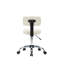 Tabouret de dessin réglable Dakotajames, tabouret de bureau avec roulettes et dossier, tabouret à roulettes peu encombrant en similicuir-1345441811