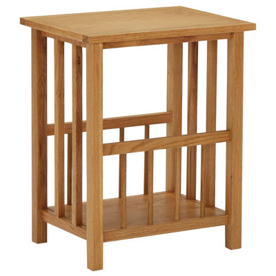 Bove Wood Free Standing Magazine Rack