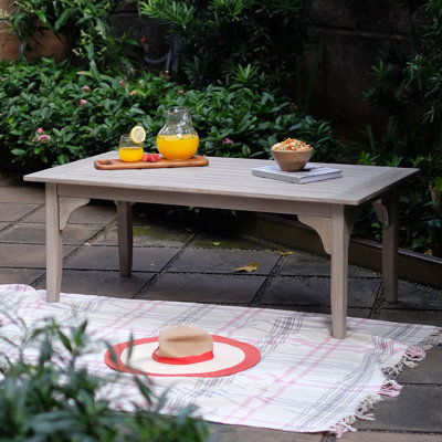 Summerton Teak Outdoor Coffee Table , 48'' in. W 25'' in. D