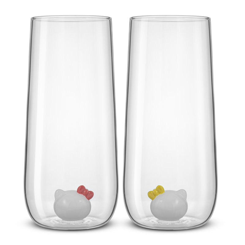 Grandes lunettes Hello Kitty® et Mimmy 3D Icon