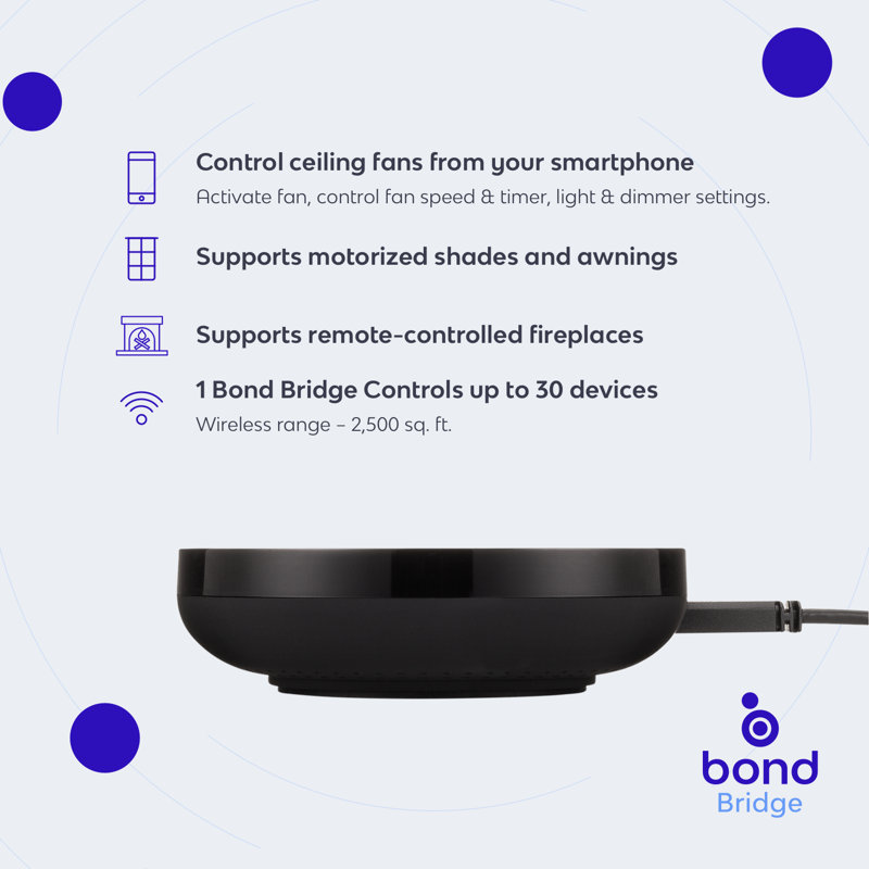 Black Wireless Smart Home Control Module