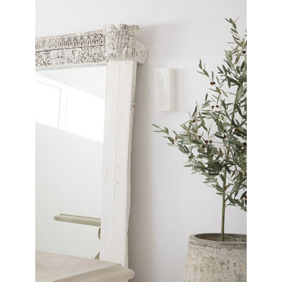 Times Alabaster LED Wall Sconce IP44 Bathroom Wall Light, Wet Rated
