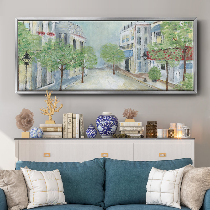 «Spring Spring Stroll», toile encadrée