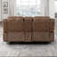 Causeuse inclinable confortable de 76,4 po avec rangement et porte-gobelets-116620157