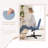 Brenae Upholstered Armless Swivel Task Chair-87757312-92191380
