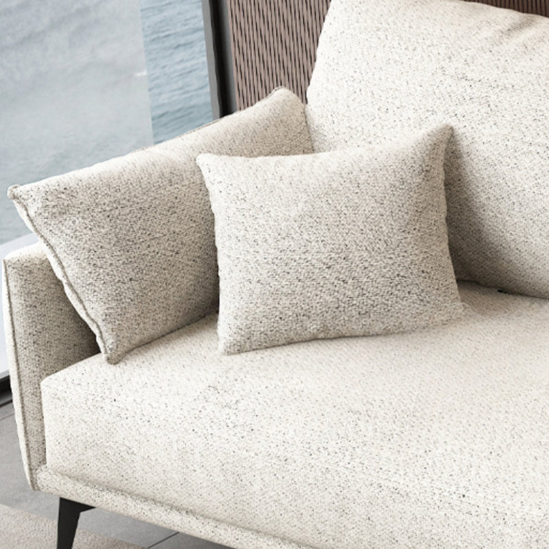 Canapé droit moderne et minimaliste lavable