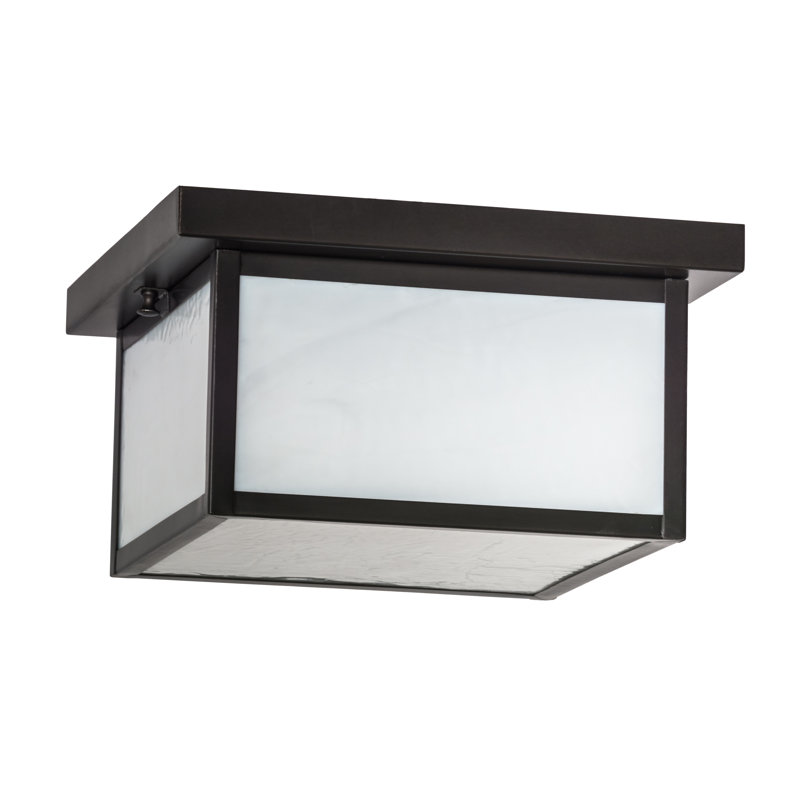 Plafonnier encastré d'extérieur 2 lumières Ziolkowski