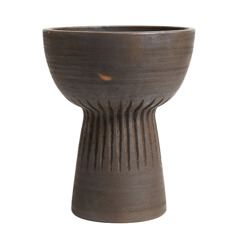 Fire Timo Bowl - Terre brune/noire cuite
