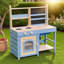 Thorhild Acorn Wooden Mud Kitchen Outdoor Cooking Playset for Kids