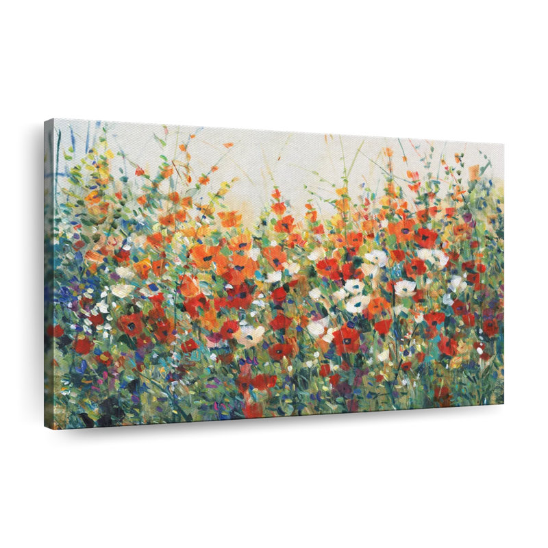 Garden In Bloom I Canvas Print, 48" H x 32" W x 1.25" D