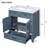 30'' Bathroom Vanity With Ceramic Sink-2078755722