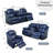 Keayon Faux Leather Recliner-91584364