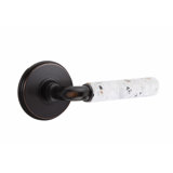 Select Round Privacy (Bed & Bath) Door Lever with Round Rosette