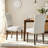 Upholstered Dining Side Chair with High Back and Nailhead Trim, Solid Wood Legs, Modern Parsons for Dining Room-1297595805