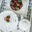 Artist Fare Bowl - Set of 4 - White/Blue