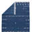 Revelry Indoor/ Outdoor Geometric Blue/ White Rug (2'6"X8')-1036440459