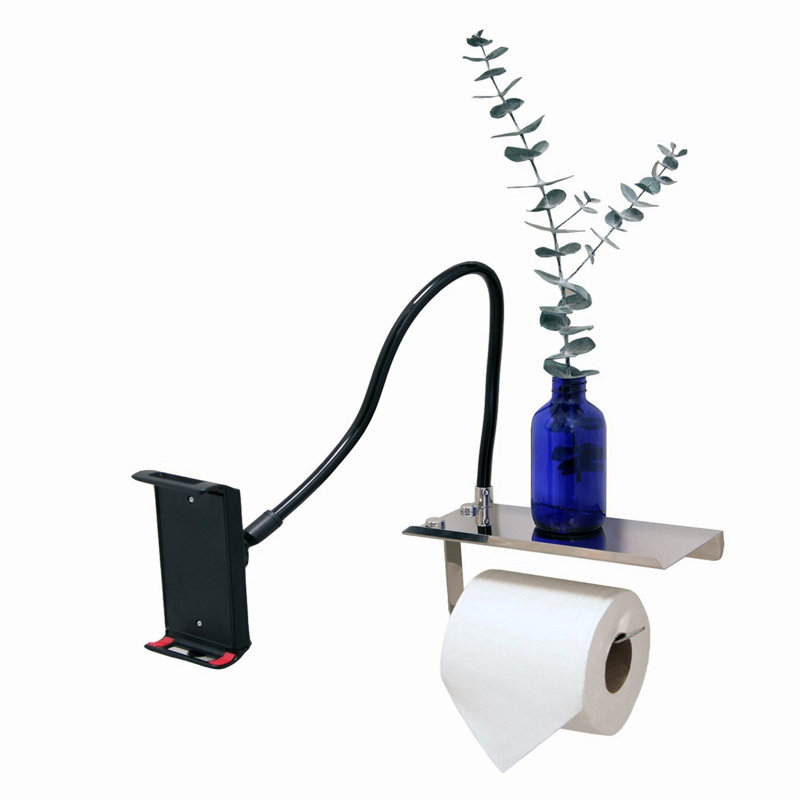 FlexiThrone Stainless Steel Phone & Tablet Holder
